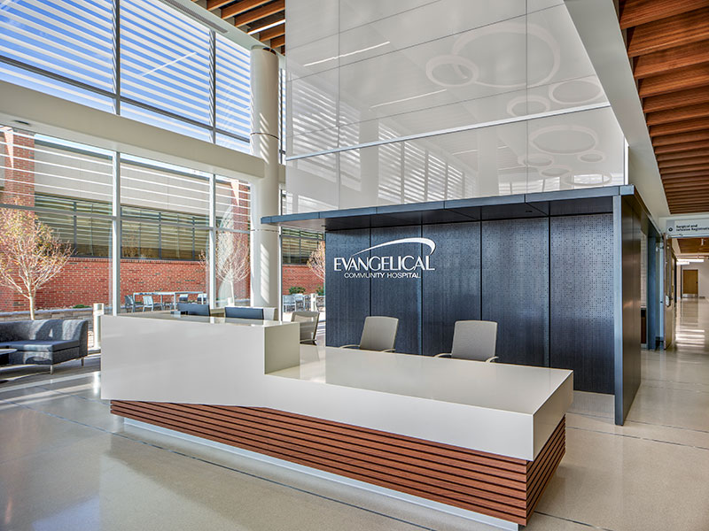 Evangelical Community Hospital lobby