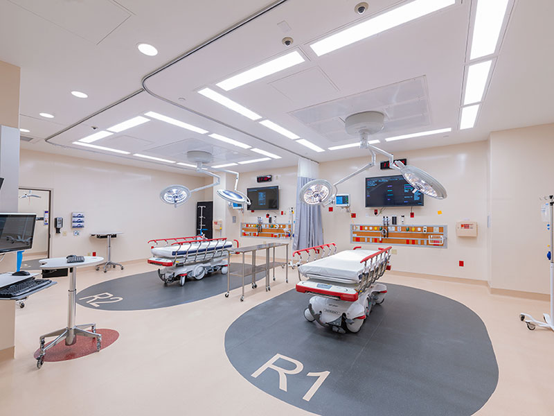 Guthrie Robert Packer Hospital Emergency Department beds