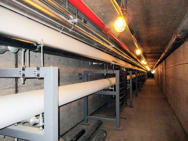 Penn State East Halls infrastructure