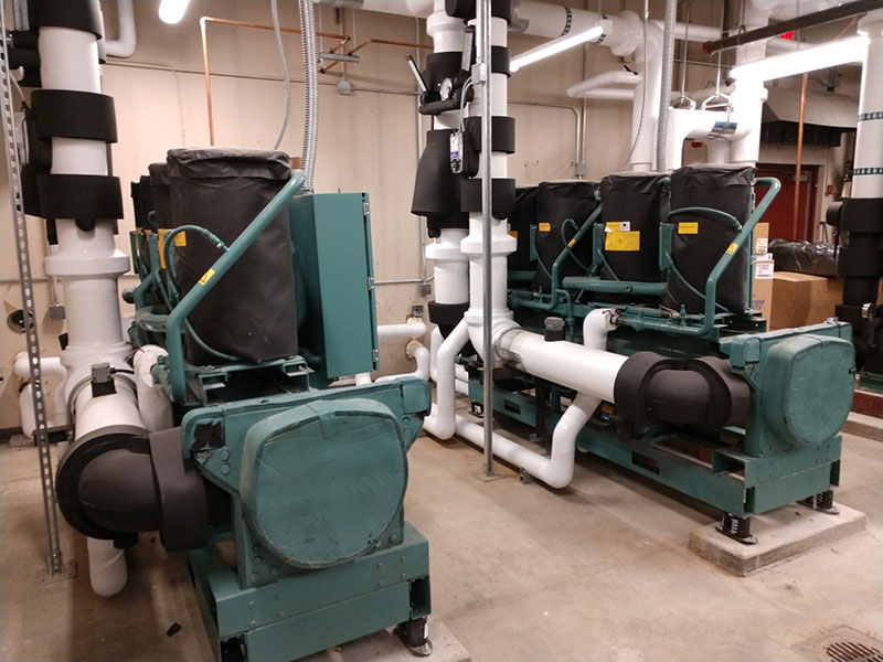 Sporting Hill Elementary School HVAC and plumbing systems