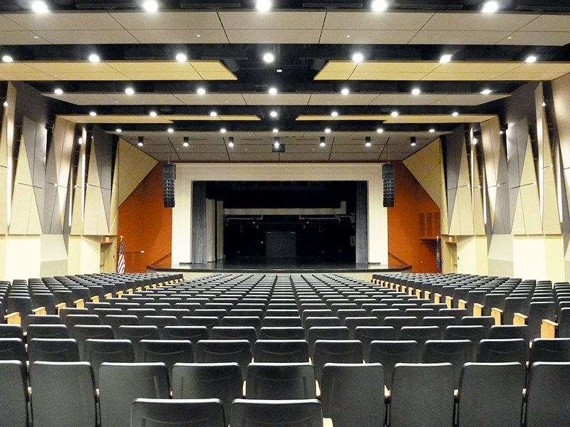 Price Auditorium stage view