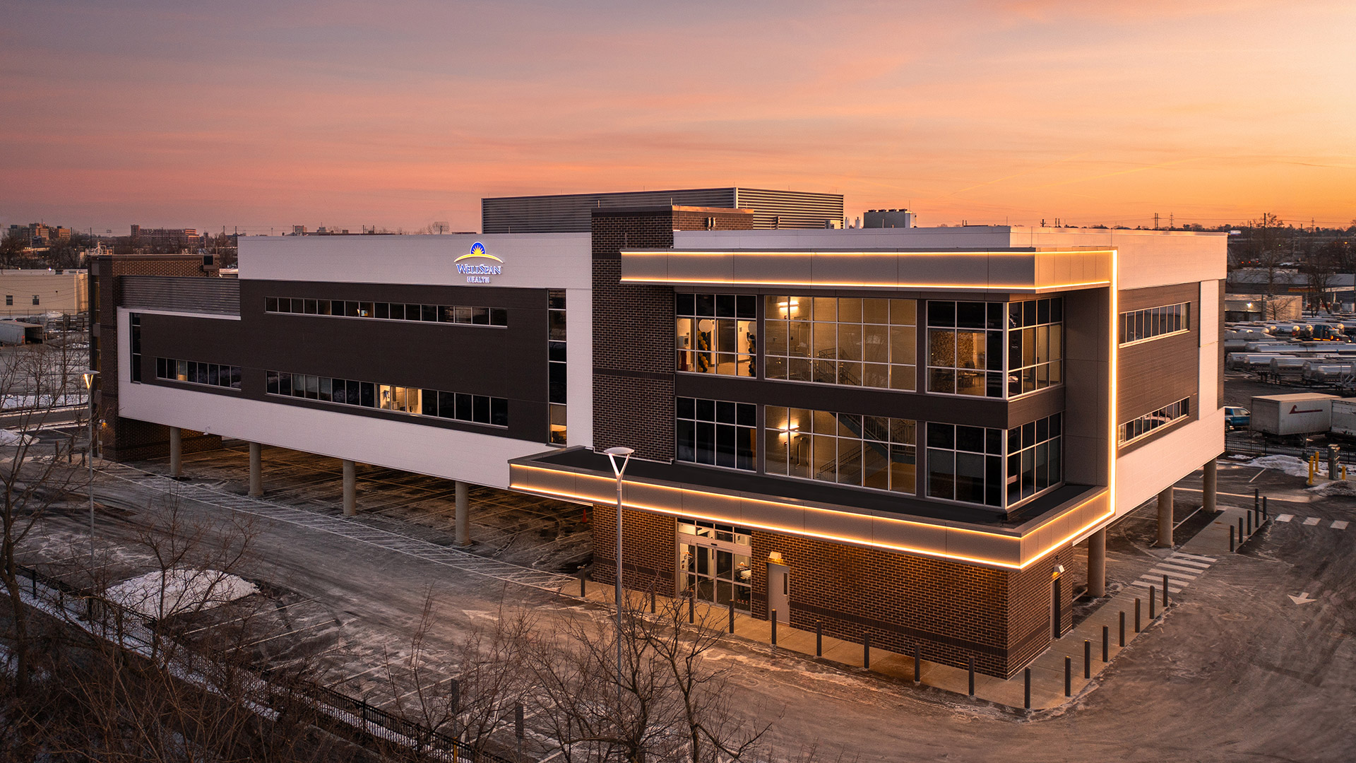 Exterior view of the new WellSpan Health outpatient center in Lancaster, PA