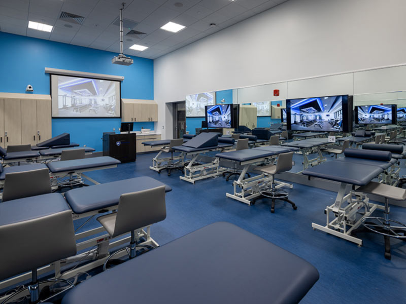 Penn State kinesiology laboratory and active learning classroom created from renovated recreation space